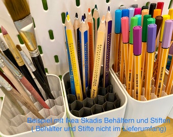 Box Organizer Honeycomb for Ikea Skadis
