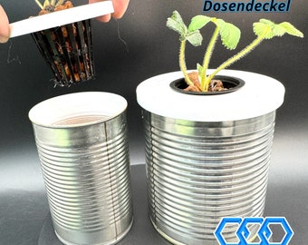 Hydroponics can lids for 400g & 800g cans, hydroponics