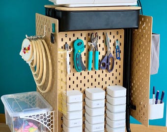 Kit de montage RASDIS pour usage extérieur - pour meubles Ikea Skadis sur RASKOG/NORRAVA