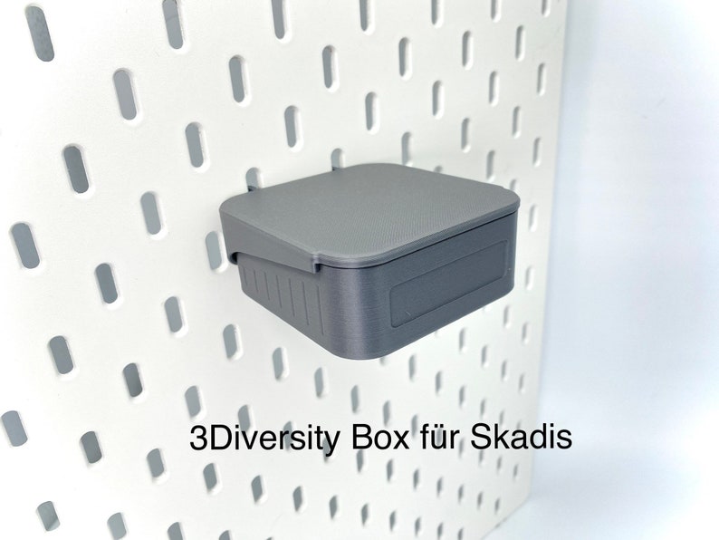 3Diversity Box in 3 Versionen für Ikea Skadis Independent Desktop Bild 2