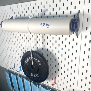 Uni-Rollenhalter für Ikea Skadis Bild 8