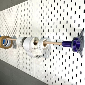 Uni-Rollenhalter für Ikea Skadis Bild 7