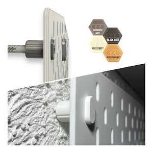 Set di montaggio Vario da 4 pezzi per Ikea Skadis