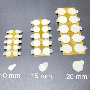 Schaumklebepunkte doppelseitig stark klebend, 1mm Dicke