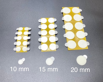 Schaumklebepunkte doppelseitig stark klebend, 1mm Dicke