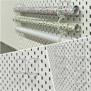 Portarotolo D65 (set di 2) per Ikea Skadis
