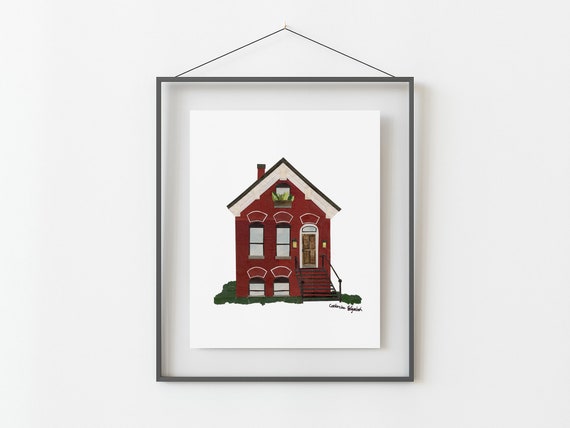 Chicago Workers Cottage - Print