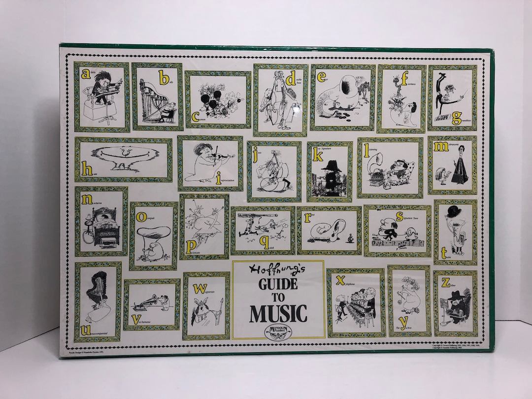 Gerard Hoffnung Guide to Music 1000 Piece Jigsaw Puzzle Music Orchestra