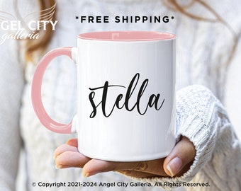 Custom Coffee Mug with Text Custom Large Personalized Coffee Mugs Custom Text Mug Personalized Coffee Cup Customized Mug Personalized Mugs