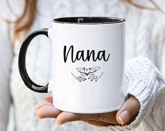 Custom Mug with Text & Line Art Large Personalized Coffee Mugs Personalized Coffee Cup Customized Mugs Custom Name Mug Christmas Gift Mug