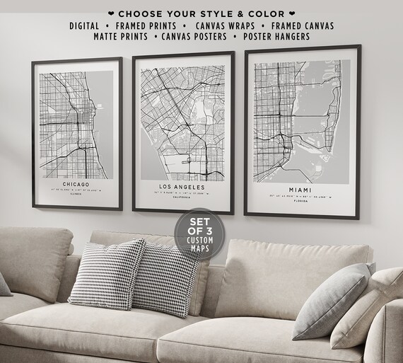 Personalised Wall Art: Prints, Maps & Posters