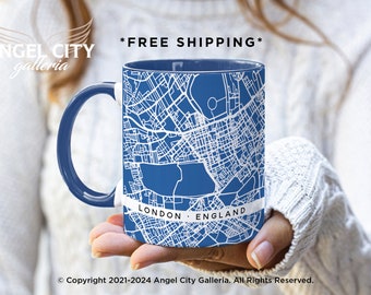 Custom City Map Coffee Mugs Personalized Coffee Mugs with Custom City Maps On Coffee Cup Customize Mug Any City Street Map Mug Home Town Cup