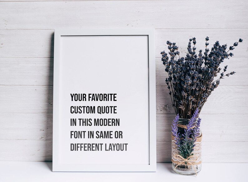 quote prints Custom print Large wall art Personalized Wall Art Custom signs Custom quote print framed or unframed Quote prints