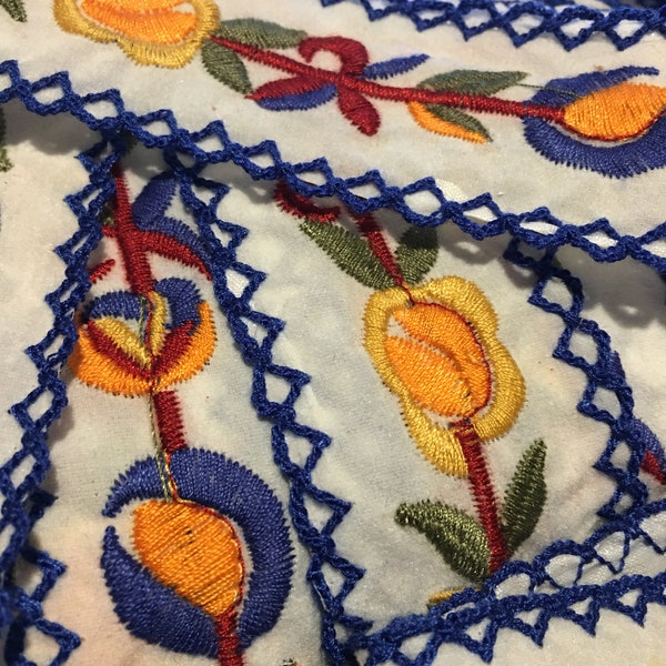 Embroidered Trim - Etsy