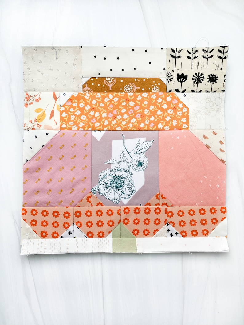 Coneflower FPP Pattern - PDF Download - Foundation Paper Piecing - Etsy