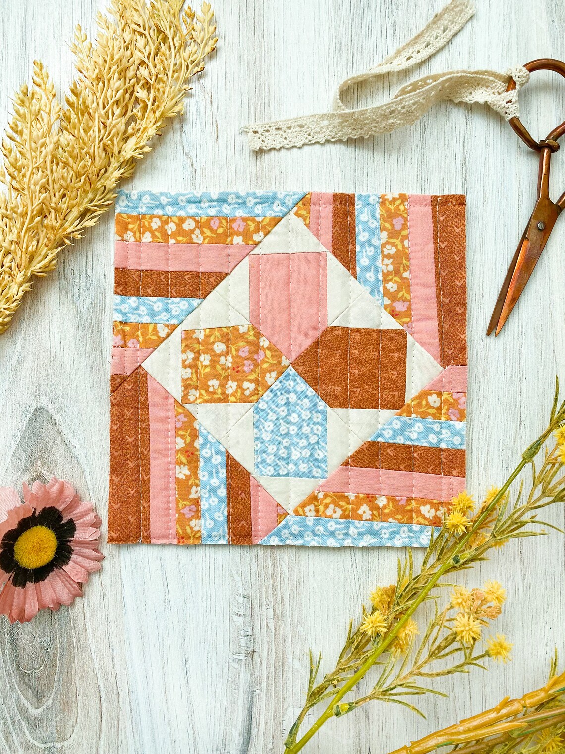North Star Mini Quilt Pattern - PDF Download - Etsy Canada