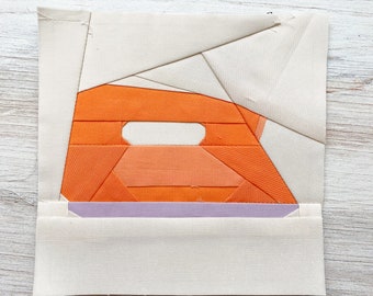 Iron FPP Pattern - PDF Download - Foundation Paper Piecing