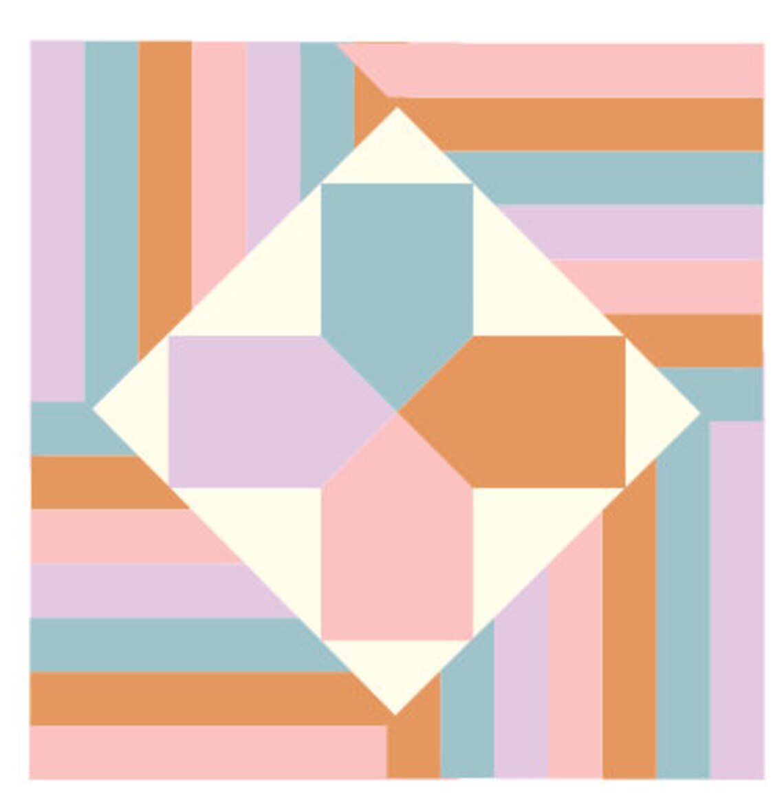 North Star Mini Quilt Pattern - PDF Download - Etsy Canada