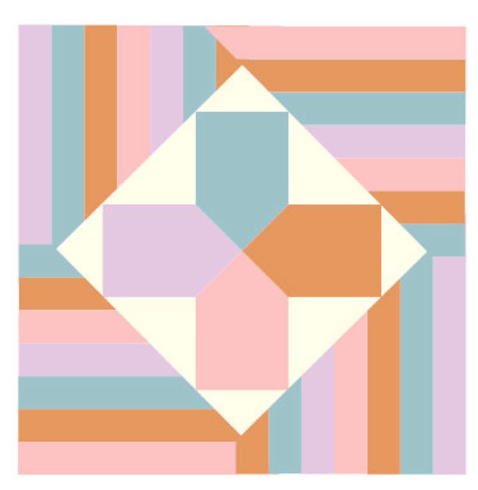 North Star Mini Quilt Pattern - PDF Download - Etsy Canada