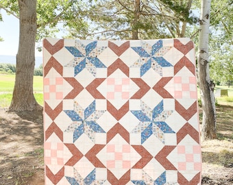 Cambridge Quilt Pattern - PDF Download