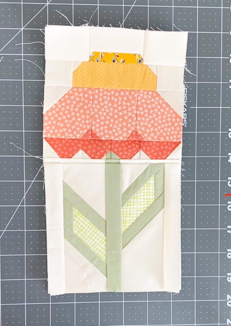 Coneflower FPP Pattern - PDF Download - Foundation Paper Piecing - Etsy