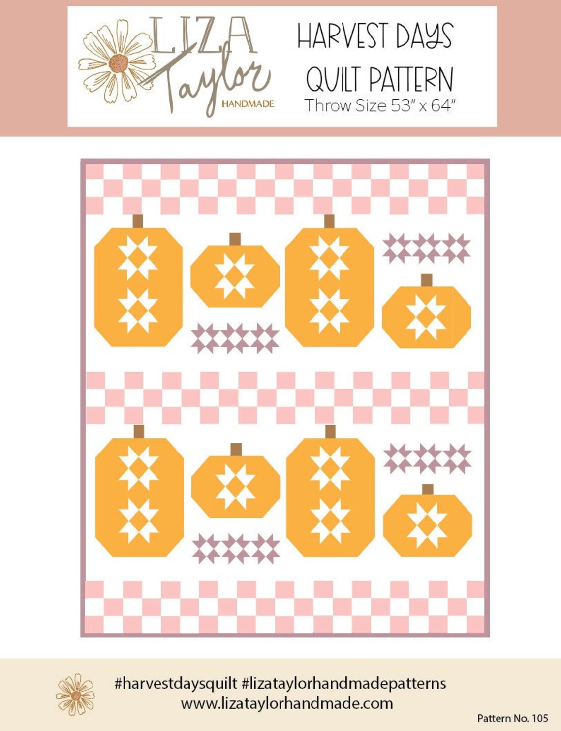 Harvest Days Quilt Pattern - PDF Download - Etsy