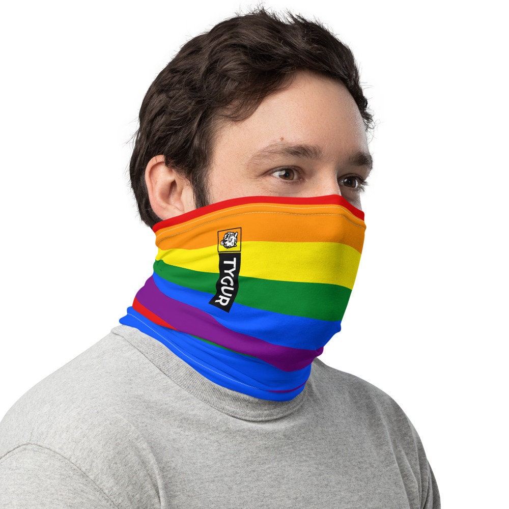 Gay LGBT Neck Gaiter. Neck Gaiter Face Mask for men lgbt Etsy