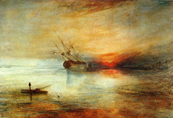 Fort Vimieux Von Joseph Mallord William Turner 100 Von Hand Etsy