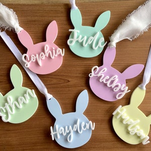 Easter Bunny Tag | Easter Basket Tag | Basket Tag | Easter Tag | Easter Bunny | Easter Name Tag