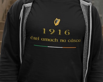 Irish 1916 Easter Rising Shirt, 1916 Commemorative T-shirt, 1916 Easter Rising Anniversary Shirt, Irish History Gift Top, Custom Ireland Top