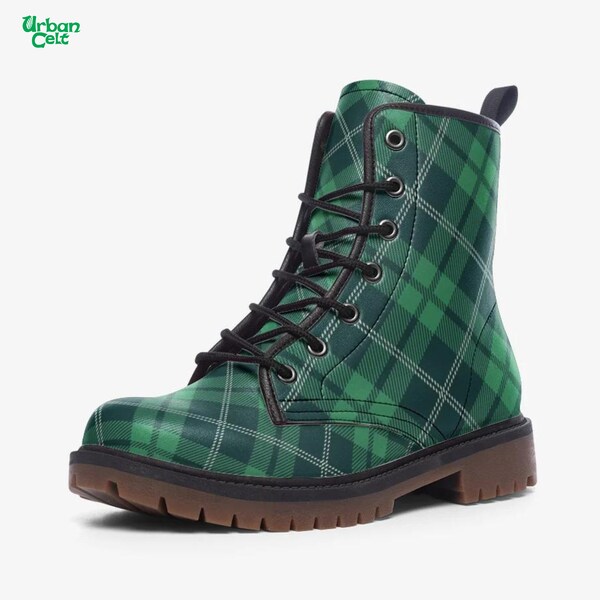 1460 tartan plaid boot