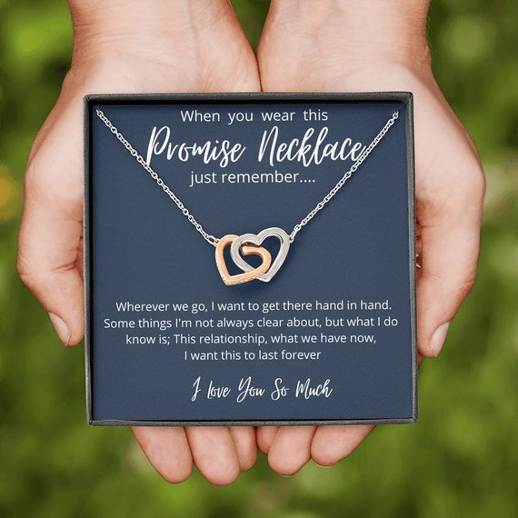 Promise Necklace for Girlfriend From 