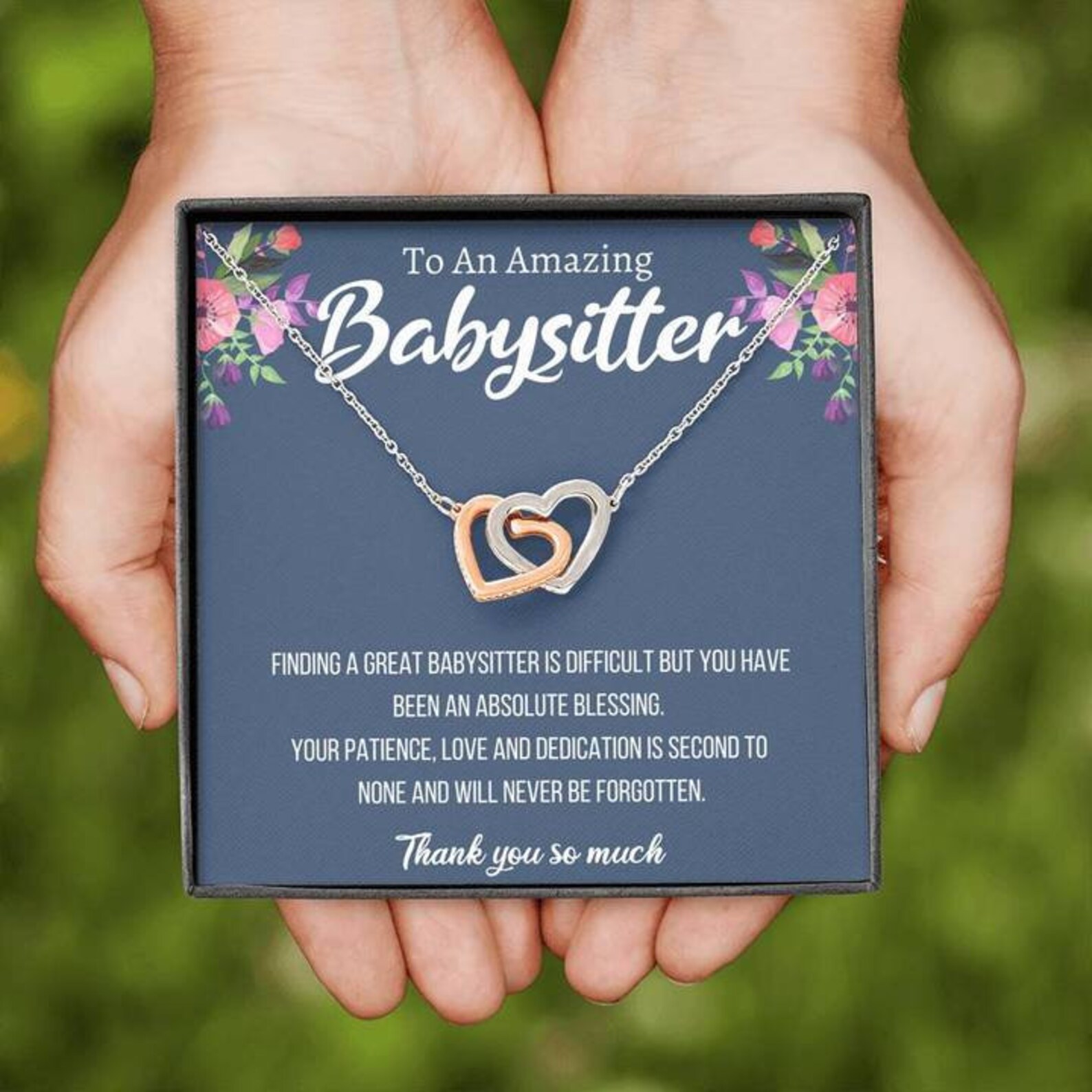 thank you gift for babysitter