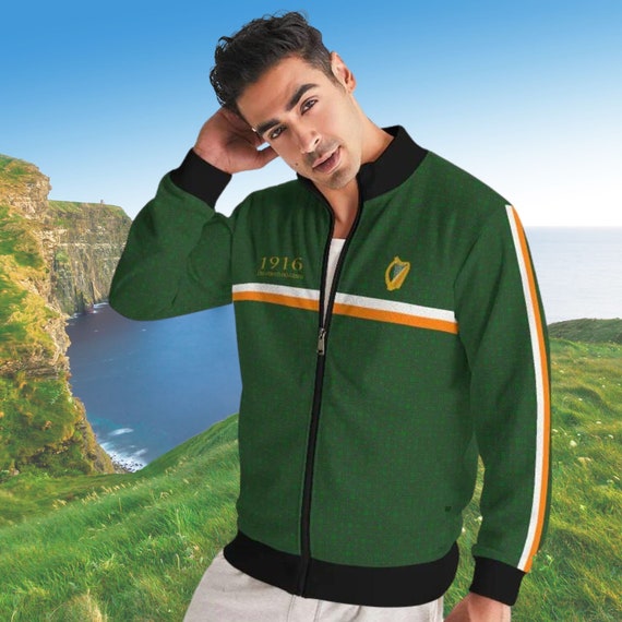 1916 Easter Rising Commemorative Track Top Irish Pride Custom