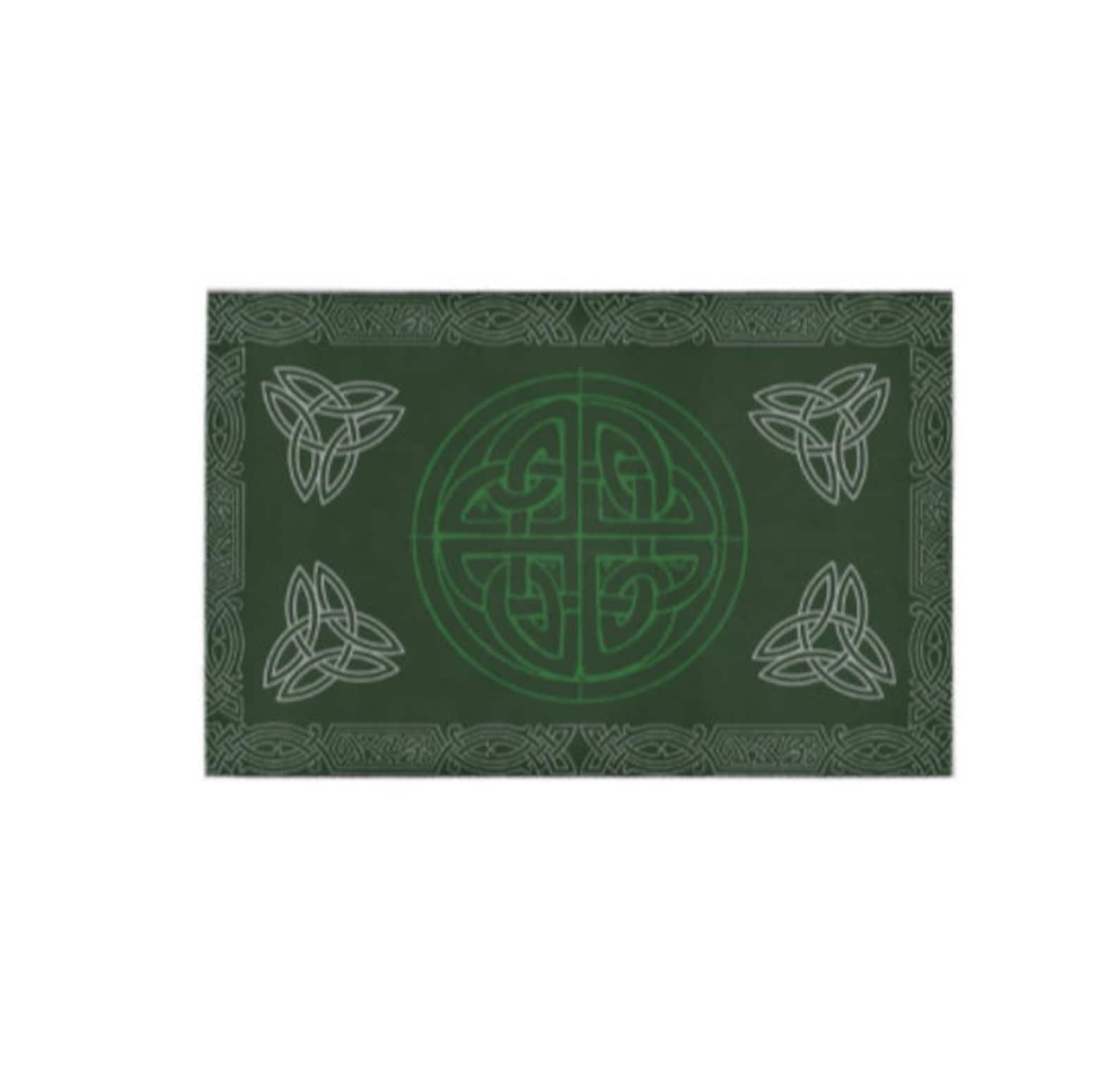 Celtic Knot Style Area Rug Celtic Design Celtic Knot Floor Etsy