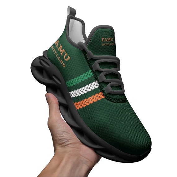 Custom FAMU RATTLERS Sneakers Florida A M University Famu