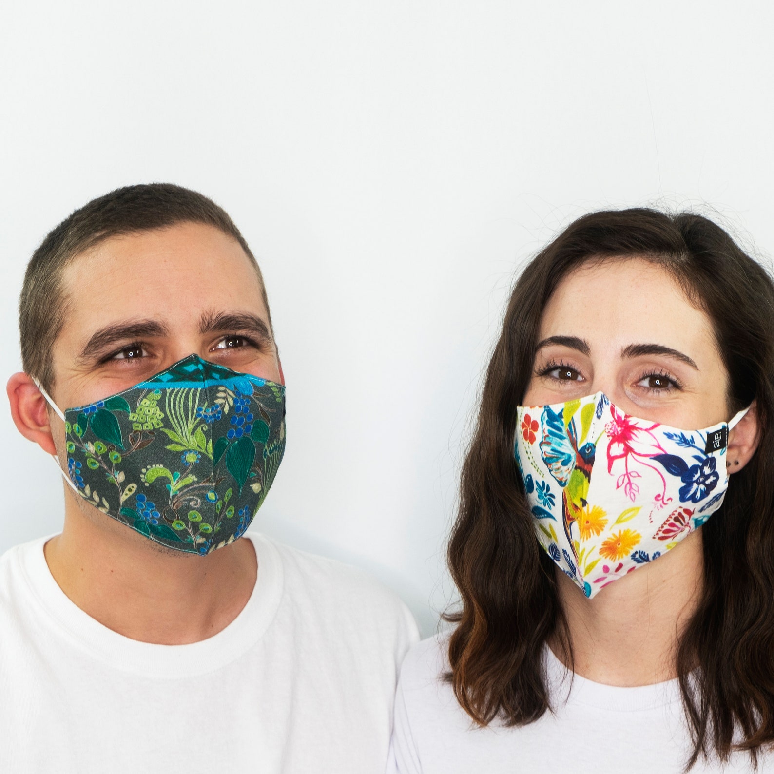 Hummingbird Face Mask from Original Watercolor Art Creative Etsy