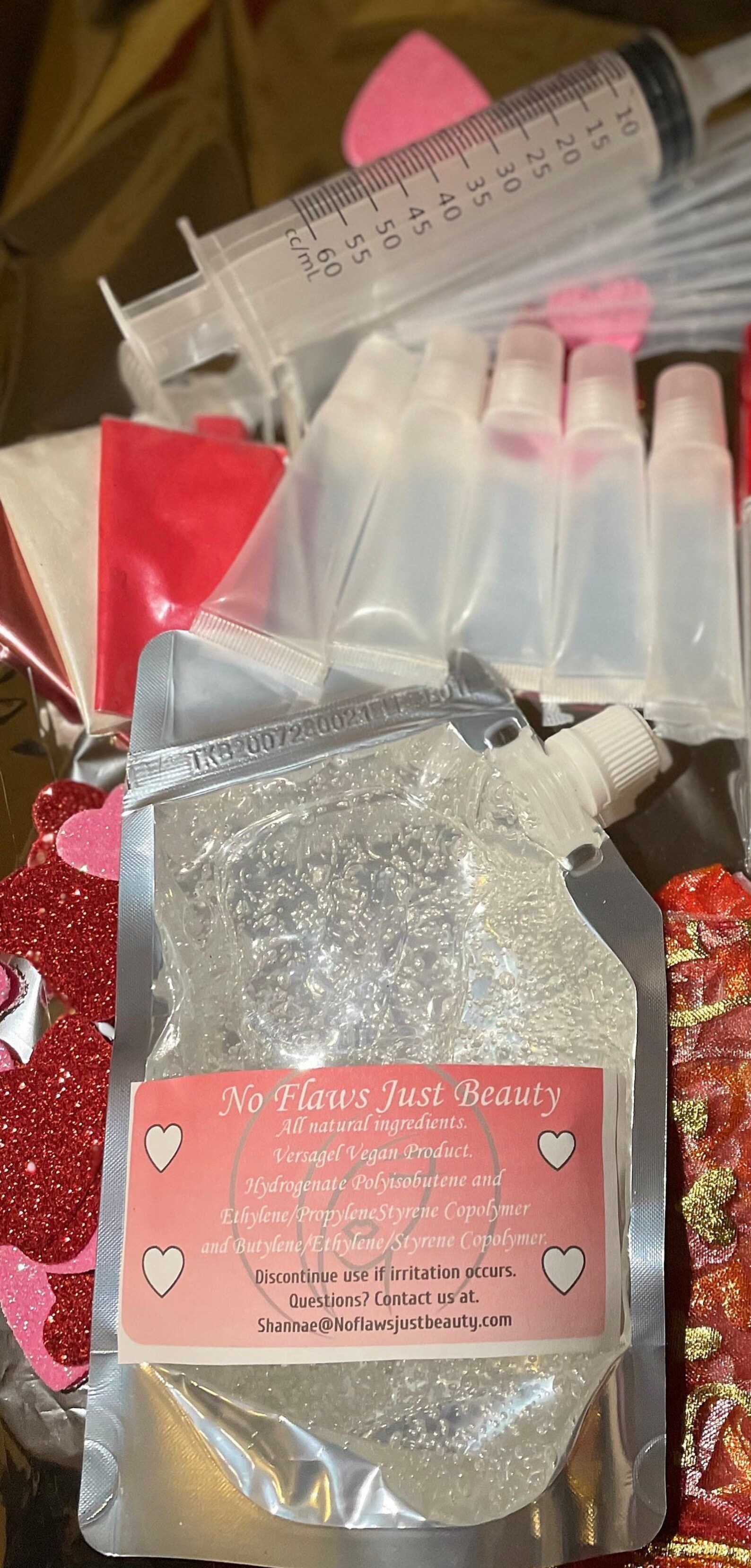 Deluxe lip gloss starter kit Lip Gloss kit Starter kit mini Etsy