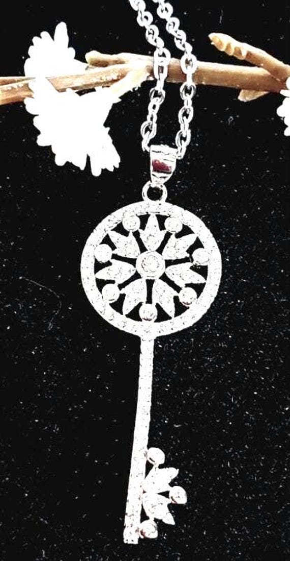 Collana Con Ciondolo Croce In Argento 925 E Zirconio Cubico – Lunghezza Regolabile, Confezione Regalo - Foto 3