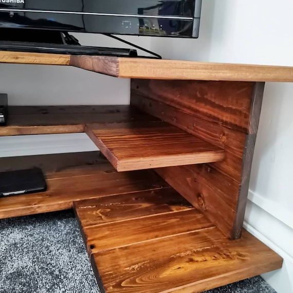 L Corner TV Stand/unit/cabinet 