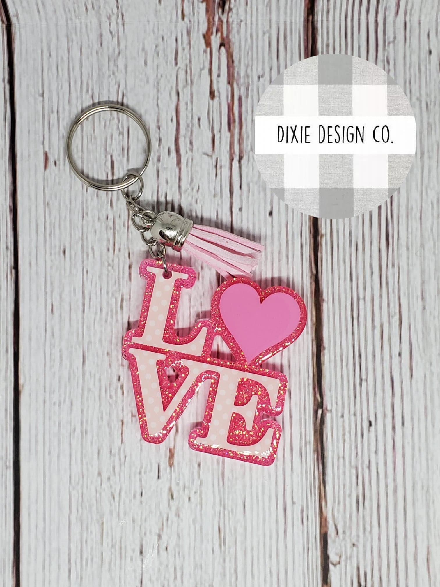 Love Keychain Valentine's Day Keychain Valentine's | Etsy