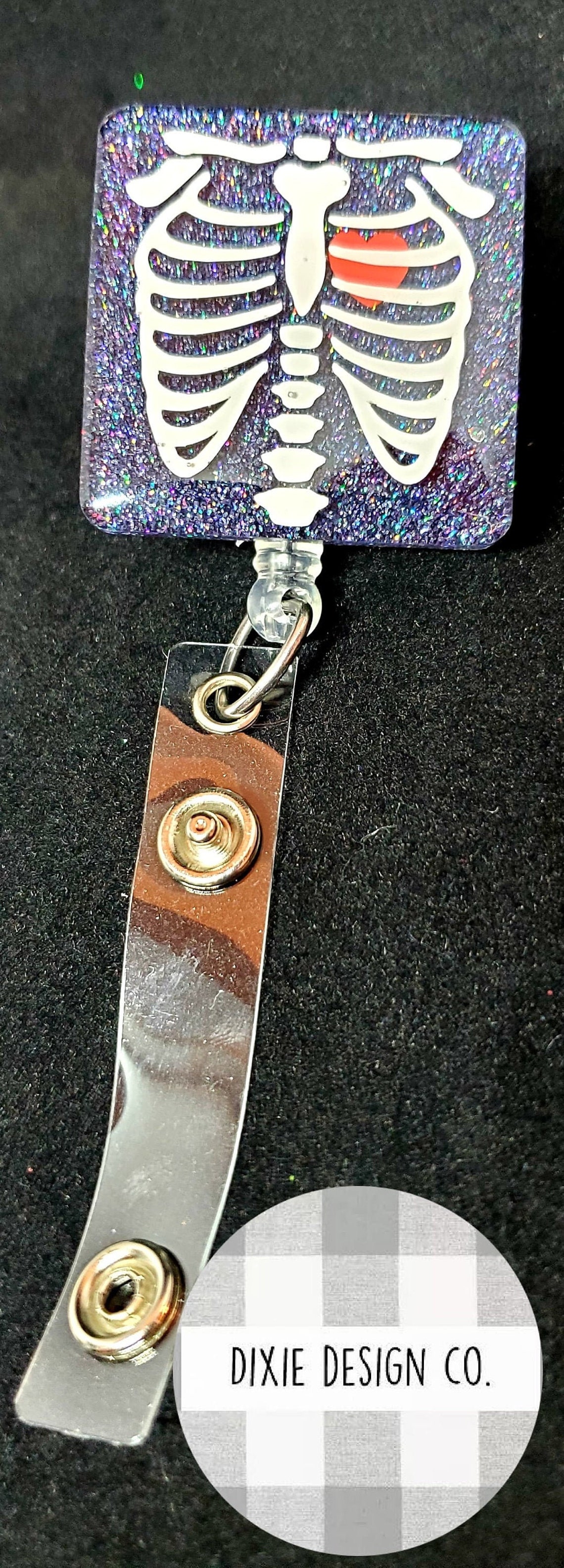 Xray Badge Reel Badge Reel Retractable Badge Xray Etsy