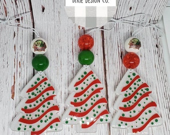 Christmas Tree Cake Ornament, Tree Ornament, Christmas Ornament, Cake Ornament, Christmas Tree Ornament, Cake, Tree, Ornament