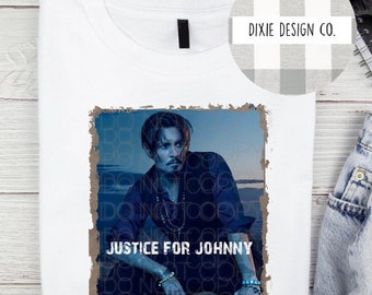 Justice For Johnny Shirt, Johnny Depp, Johnny Shirt, Johnny Tshirt, Johnny Depp Shirt, Johnny Depp Tshirt, Pirates Shirt, Support Johnny