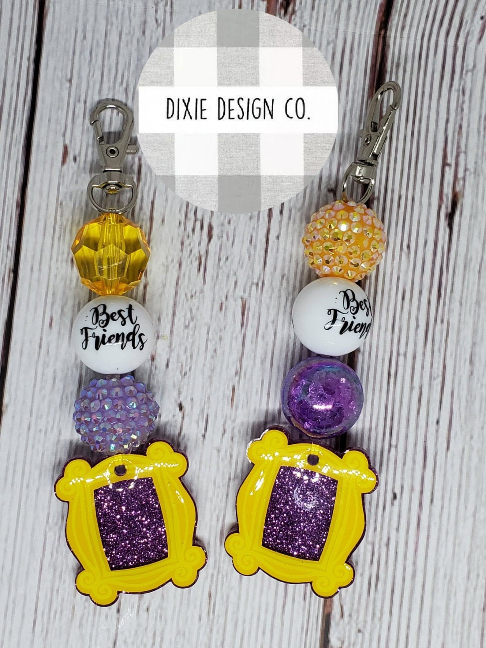 Friends Keychain Best Friend Keychain Best Friend Gifts Etsy Ireland