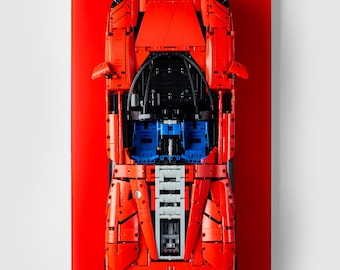 Wall display for LEGO® Technic 42143 Ferrari Daytona SP3