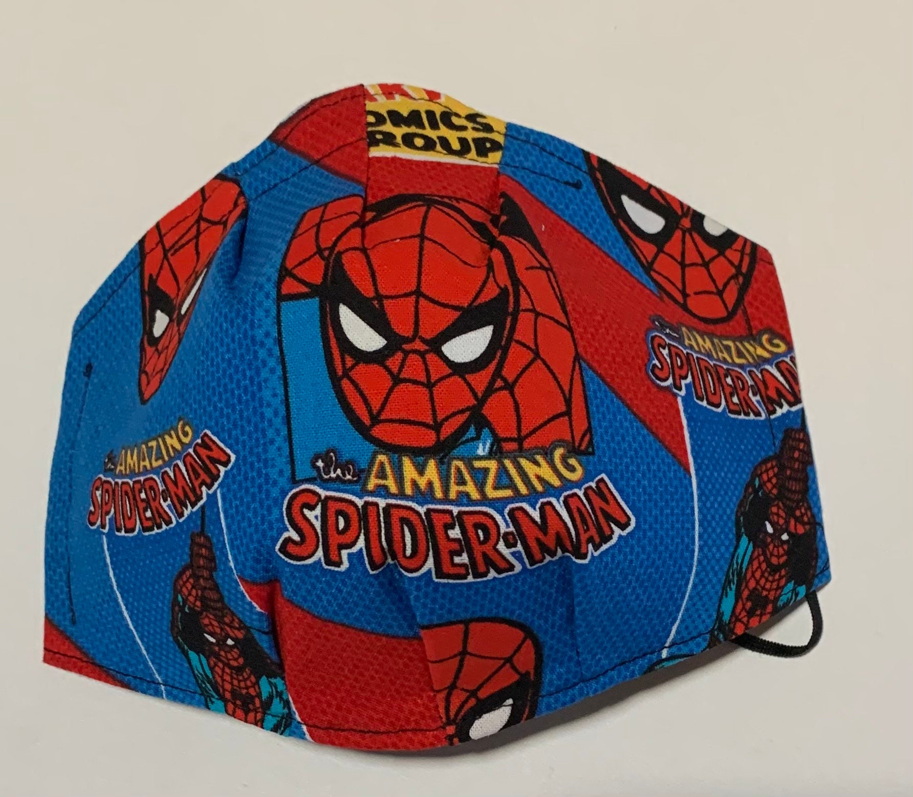 Spider-Man 3D cotton reusable face mask | Etsy