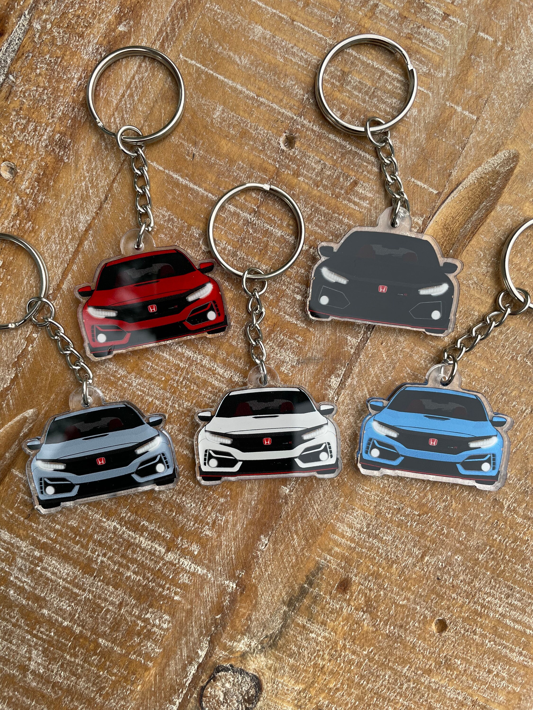 Honda Civic Type R - Acrylic Keychains