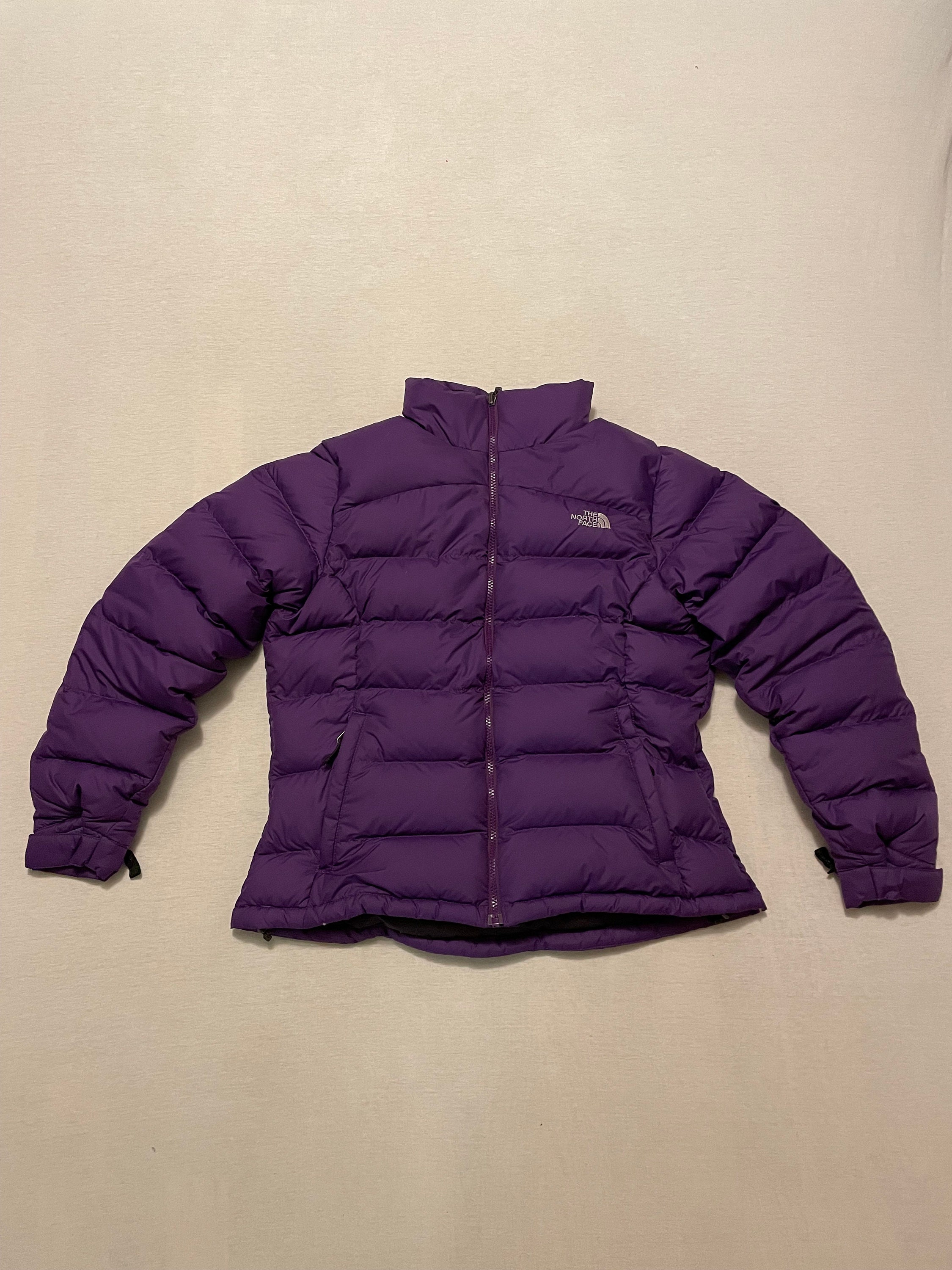 north face purple puffer