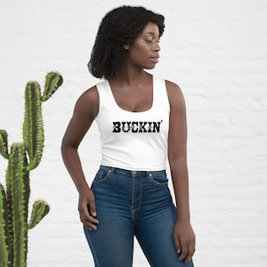 Damski top Beyoncé Cowboy Carter Buckin' Crop Top